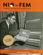 Titelsidan, Nio-Fem nr 1 2016 Titelsidan, Nio-Fem nr 1 2016