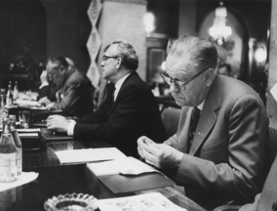 TCO-kongressen 1964. Tage Erlander. Foto Allan Myrman. TCO:s arkiv, TAM-Arkiv